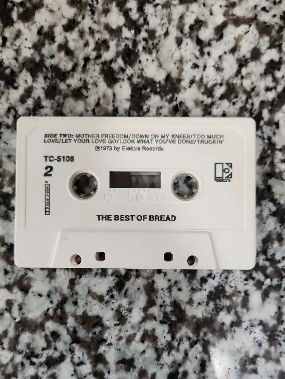 The Best of Bread Vintage 1973 Cassette Tape Compilation Elektra Records - Picture 5 of 9